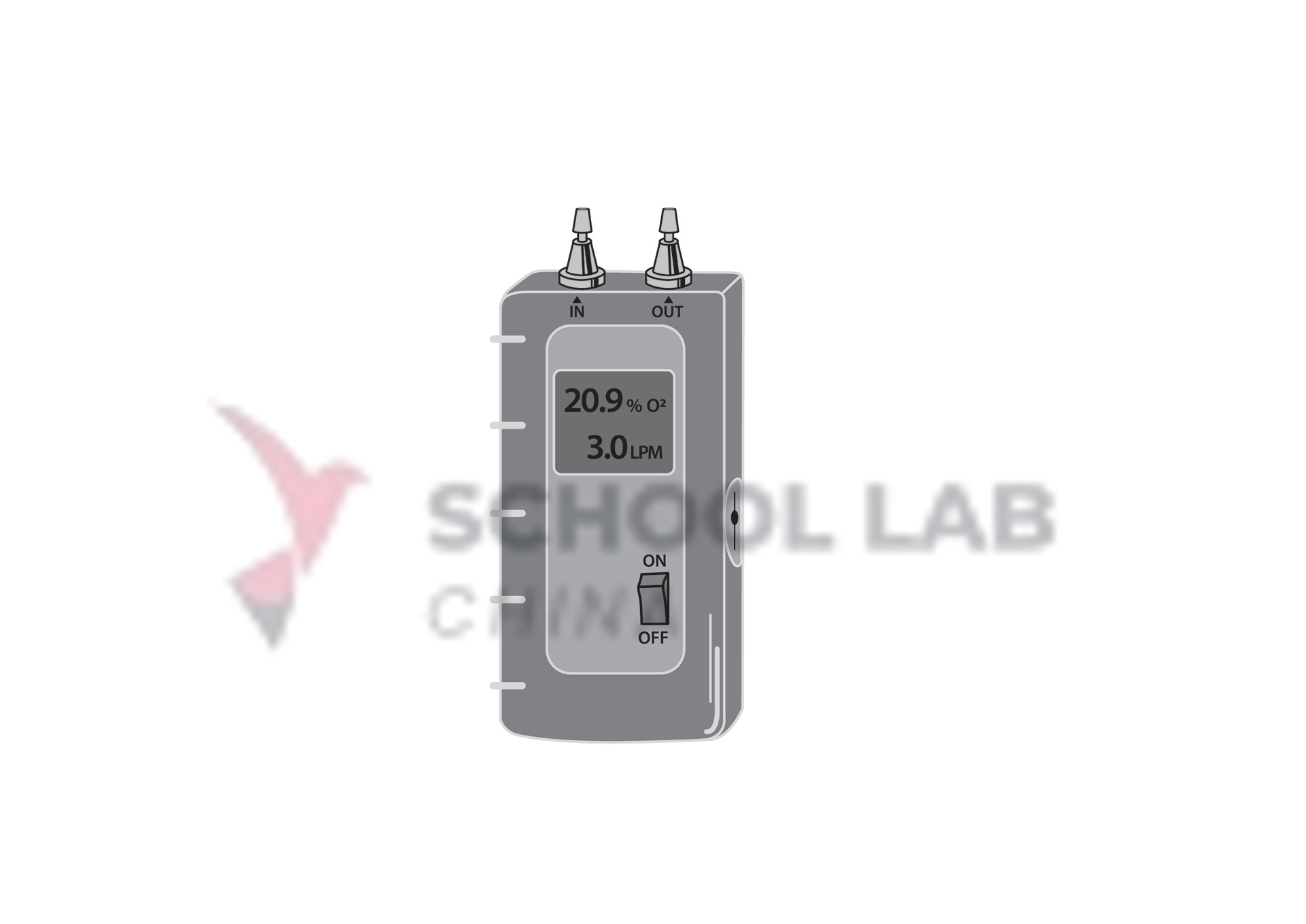 Oxygen Analyzer, ultrasonic, handheld
