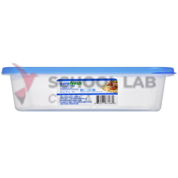 Rectangular Plastic Container - 1L