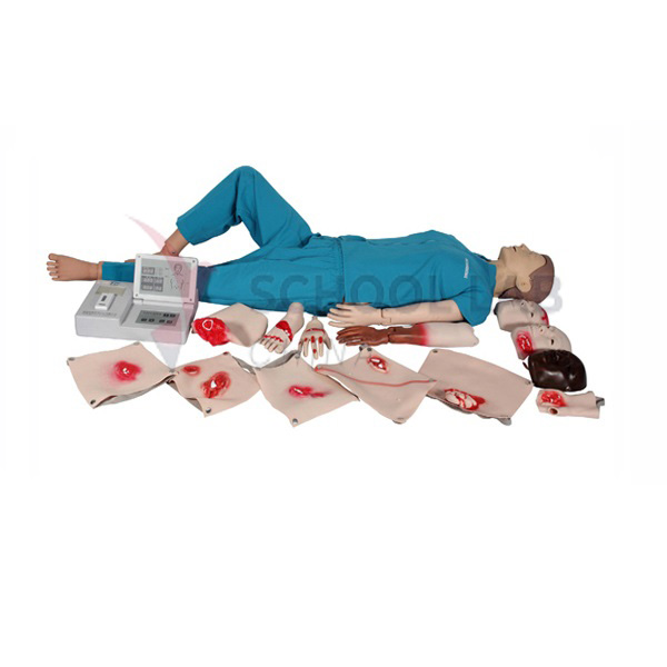 Advanced Comprehensive CPR Training Manikin (Catheterization, Trauma)